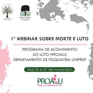 1º WEBINAR SOBRE MORTE E LUTO