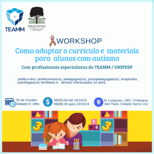 Adaptação de currículo e materiais para o aluno com TEA