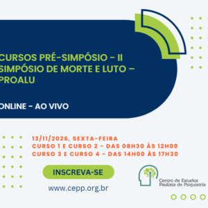 [1908] - Cursos Pré-Simpósio - II Simpósio de Morte e Luto – PROALU